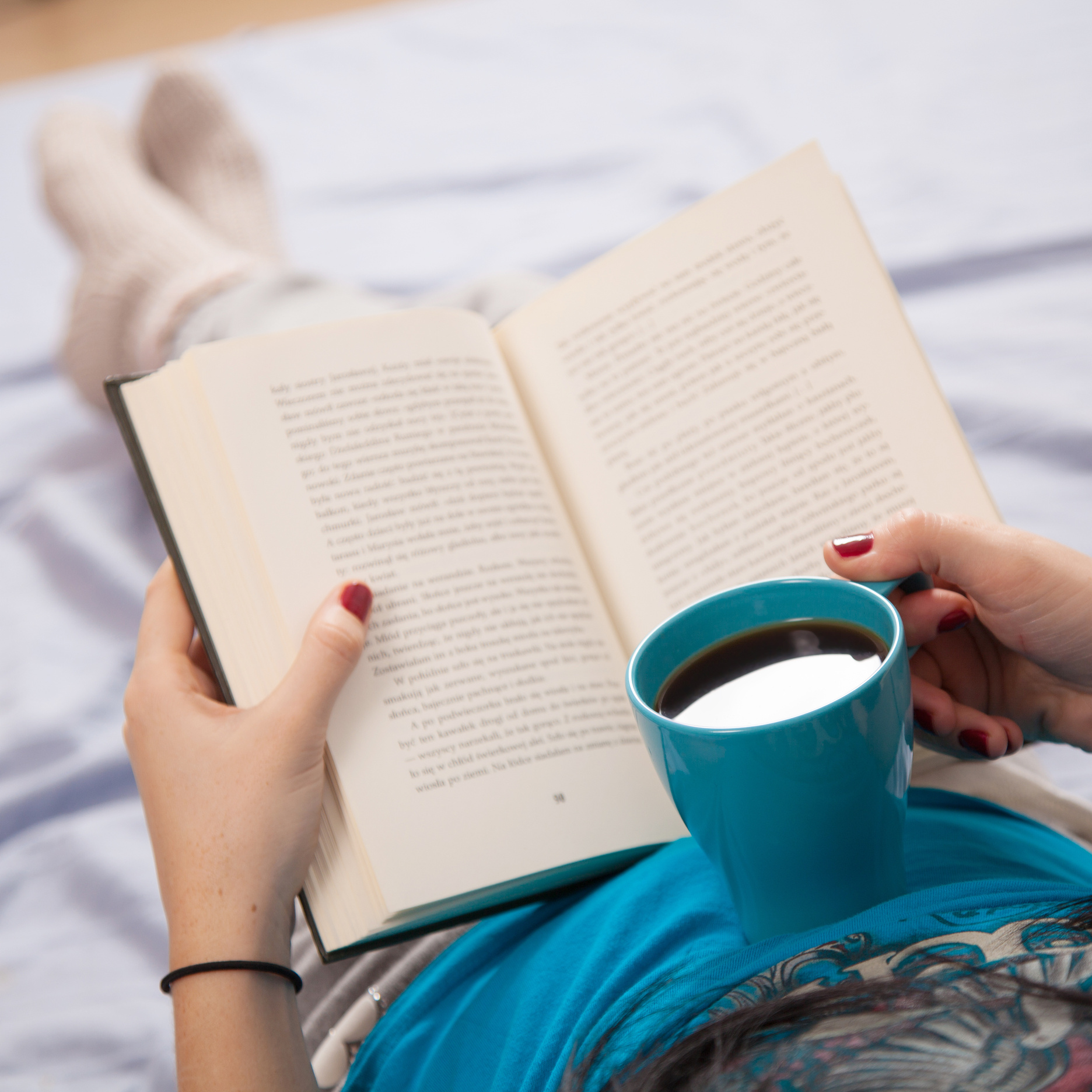 Woman Reading a Book